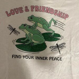 Love & Friendship Frog Graphic Tee